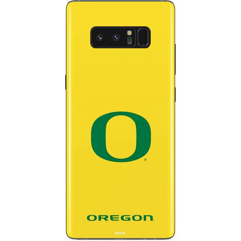 University of Oregon Mesh Yellow Galaxy Note 8 Skin
