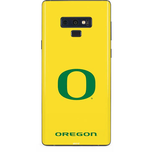 University of Oregon Mesh Yellow Galaxy Note 9 Skin