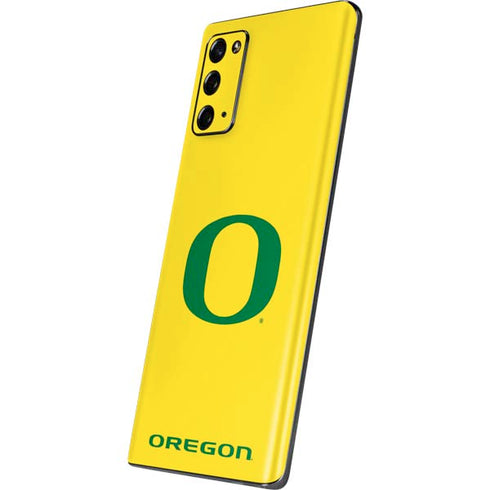 University of Oregon Mesh Yellow Galaxy Note20 5G Skin
