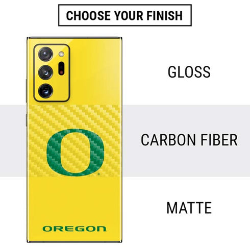 University of Oregon Mesh Yellow Galaxy Note20 Ultra 5G Skin