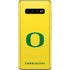 University of Oregon Mesh Yellow Galaxy S10 Plus Skin