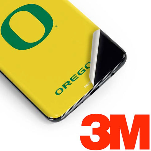 University of Oregon Mesh Yellow Galaxy S10 Plus Skin