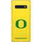 University of Oregon Mesh Yellow Galaxy S10 Skin