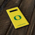 University of Oregon Mesh Yellow Galaxy S10 Skin