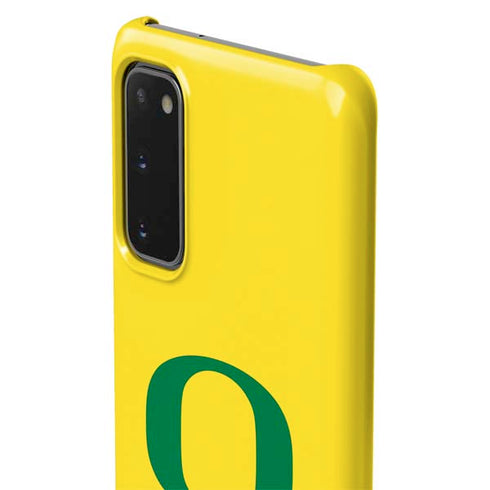 University of Oregon Mesh Yellow Galaxy S20 Lite Case