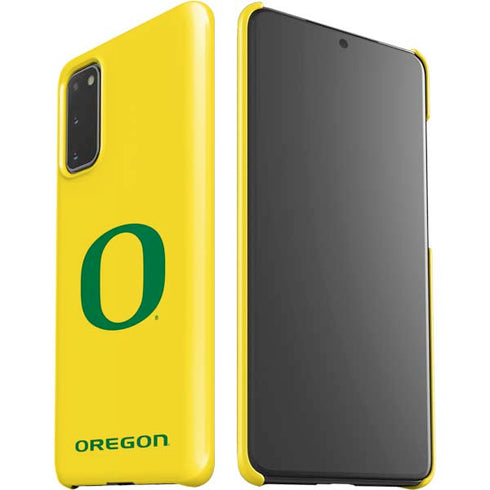 University of Oregon Mesh Yellow Galaxy S20 Lite Case