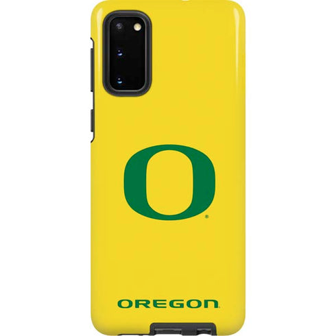 University of Oregon Mesh Yellow Galaxy S20 Pro Case