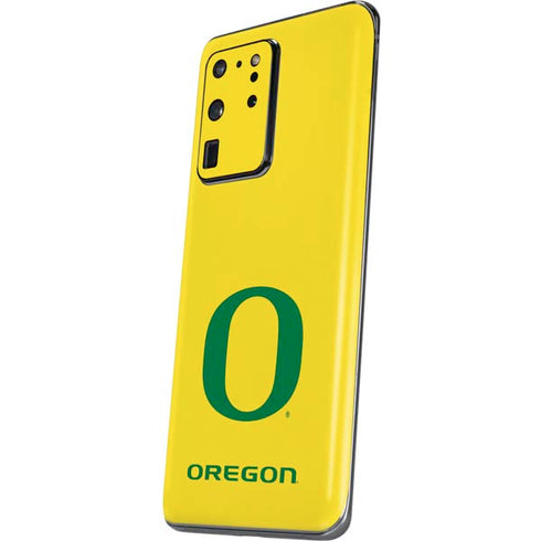 University of Oregon Mesh Yellow Galaxy S20 Ultra 5G Skin