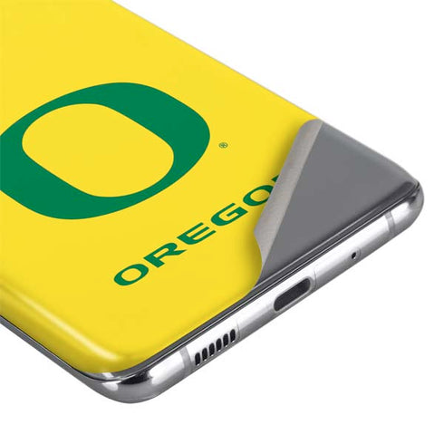 University of Oregon Mesh Yellow Galaxy S20 Ultra 5G Skin