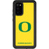 University of Oregon Mesh Yellow Galaxy S20 Waterproof Case