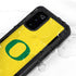 University of Oregon Mesh Yellow Galaxy S20 Waterproof Case