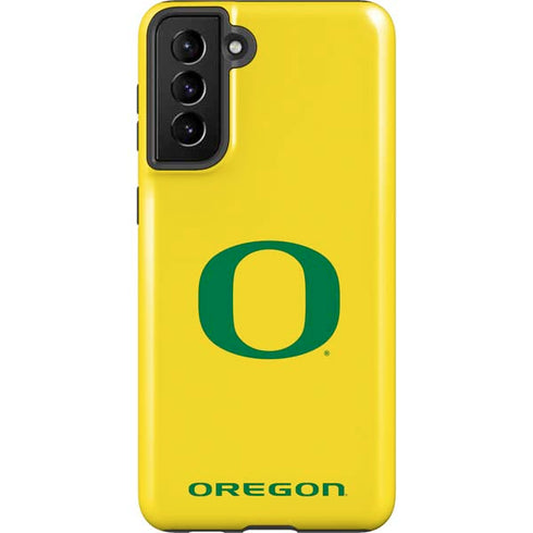 University of Oregon Mesh Yellow Galaxy S21 Plus 5G Pro Case
