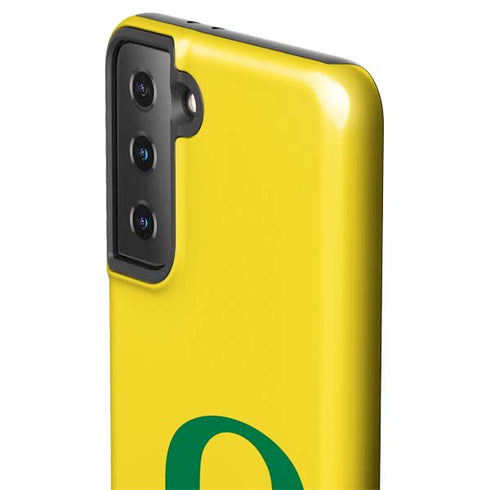 University of Oregon Mesh Yellow Galaxy S21 Plus 5G Pro Case
