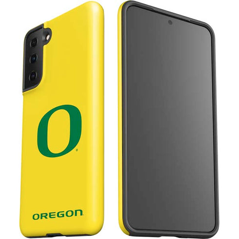 University of Oregon Mesh Yellow Galaxy S21 Plus 5G Pro Case