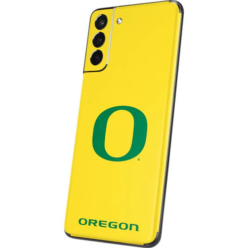 University of Oregon Mesh Yellow Galaxy S21 Plus 5G Skin