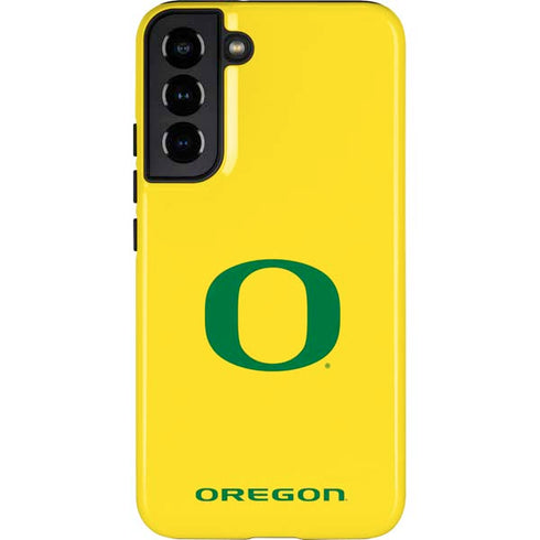 University of Oregon Mesh Yellow Galaxy S22 Plus Pro Case