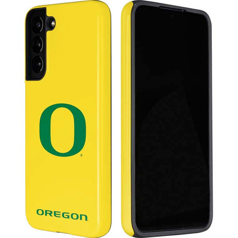 University of Oregon Mesh Yellow Galaxy S22 Plus Pro Case