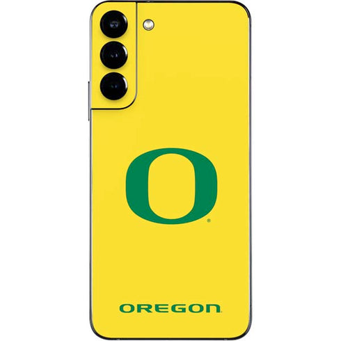 University of Oregon Mesh Yellow Galaxy S22 Plus Skin