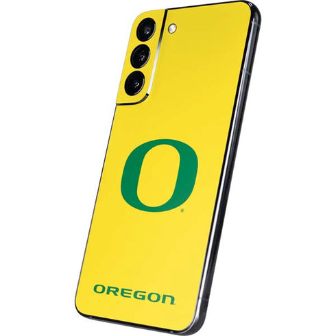University of Oregon Mesh Yellow Galaxy S22 Plus Skin
