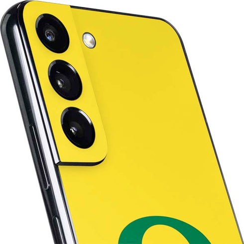University of Oregon Mesh Yellow Galaxy S22 Plus Skin