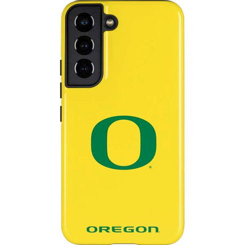 University of Oregon Mesh Yellow Galaxy S22 Pro Case