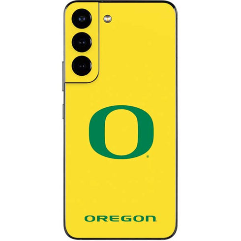University of Oregon Mesh Yellow Galaxy S22 Skin