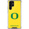 University of Oregon Mesh Yellow Galaxy S22 Ultra Clear Case