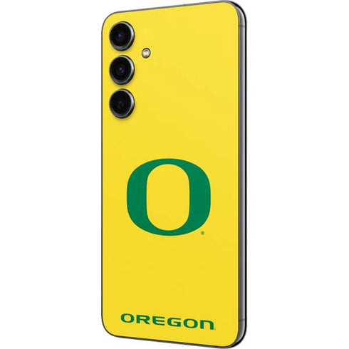 University of Oregon Mesh Yellow Galaxy S23 FE Skin