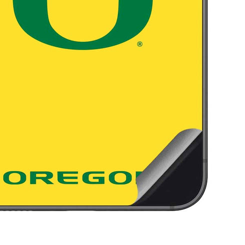University of Oregon Mesh Yellow Galaxy S23 FE Skin