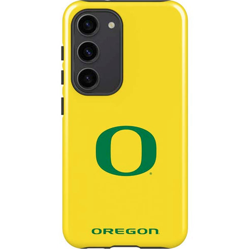 University of Oregon Mesh Yellow Galaxy S23 Pro Case