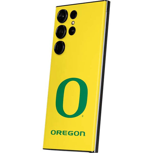 University of Oregon Mesh Yellow Galaxy S23 Ultra Skin