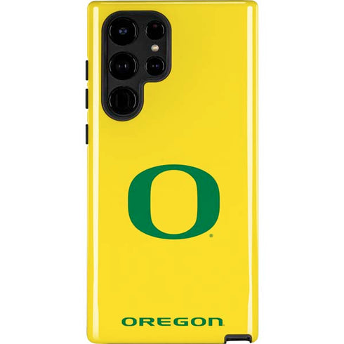 University of Oregon Mesh Yellow Galaxy S24 Ultra Impact Case