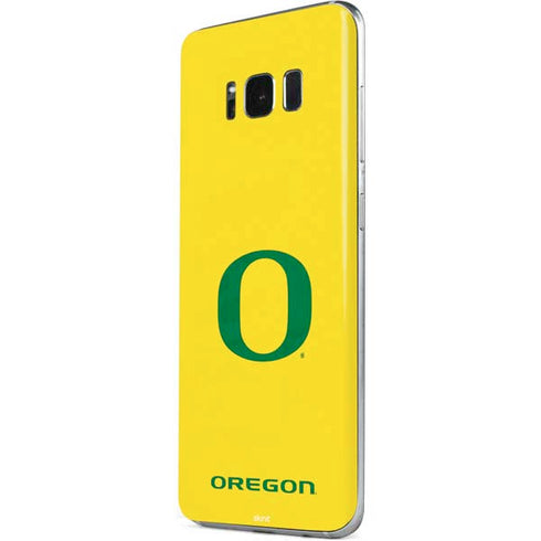 University of Oregon Mesh Yellow Galaxy S8 Plus Skin