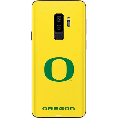 University of Oregon Mesh Yellow Galaxy S9 Plus Skin