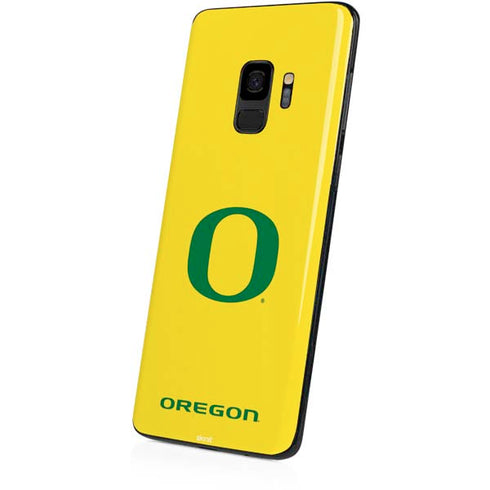 University of Oregon Mesh Yellow Galaxy S9 Skin