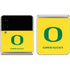 University of Oregon Mesh Yellow Galaxy Z Flip3 5G Skin