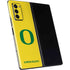 University of Oregon Mesh Yellow Galaxy Z Fold2 5G Skin