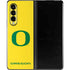 University of Oregon Mesh Yellow Galaxy Z Fold3 5G Skin
