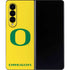 University of Oregon Mesh Yellow Galaxy Z Fold4 5G Skin