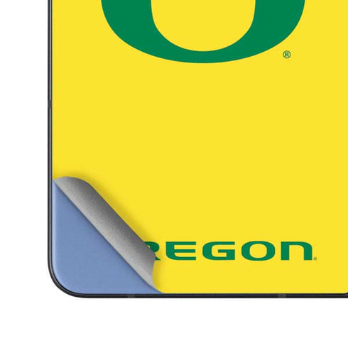 University of Oregon Mesh Yellow Galaxy Z Fold5 5G Skin