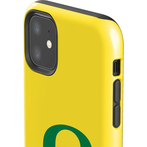 University of Oregon Mesh Yellow iPhone 11 Impact Case