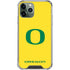 University of Oregon Mesh Yellow iPhone 11 Pro Max Clear Case