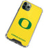 University of Oregon Mesh Yellow iPhone 11 Pro Max Clear Case