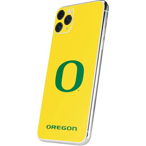 University of Oregon Mesh Yellow iPhone 11 Pro Max Skin