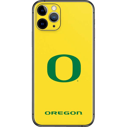 University of Oregon Mesh Yellow iPhone 11 Pro Skin