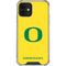 University of Oregon Mesh Yellow iPhone 12 Clear Case