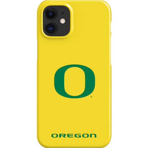 University of Oregon Mesh Yellow iPhone 12 Mini Lite Case