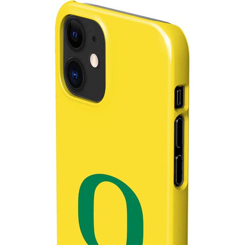 University of Oregon Mesh Yellow iPhone 12 Mini Lite Case
