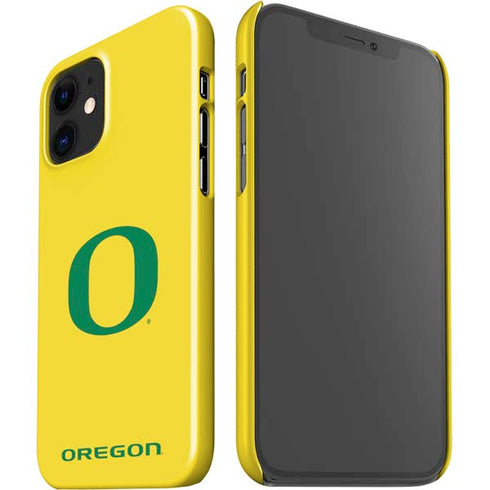 University of Oregon Mesh Yellow iPhone 12 Mini Lite Case
