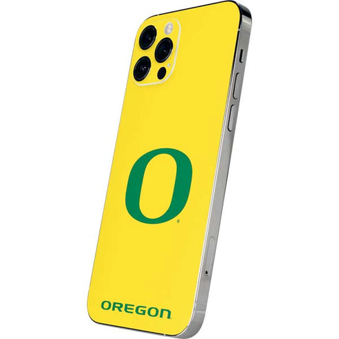 University of Oregon Mesh Yellow iPhone 12 Pro Skin
